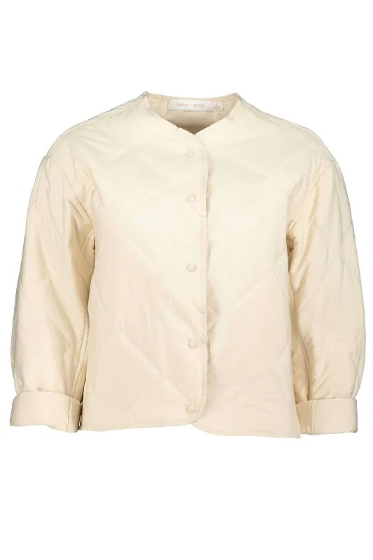 Versatile Outfits Buchanan Shell Jacket In Cream