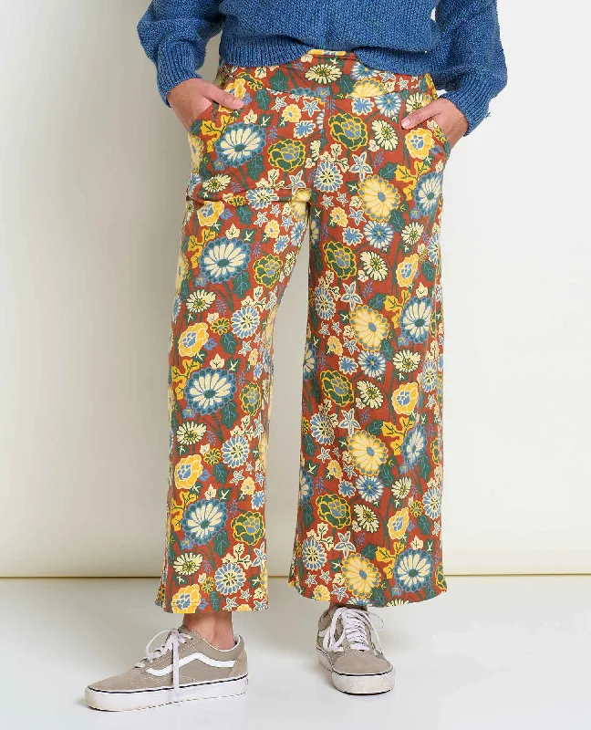 Stylish Women's Garments For Holidays Chaka Wide Leg Pant