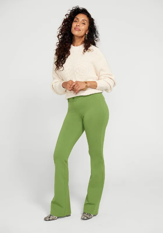 Flash Sale Or Flash Sales Classic Dress Pant Yoga Pant | Bootcut (Kale)