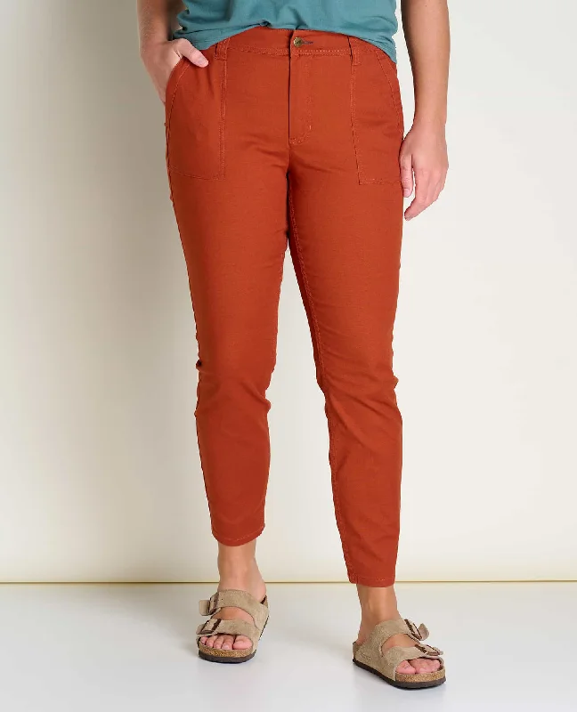 Women's Elegant Evening Attire Earthworks Ankle Pant