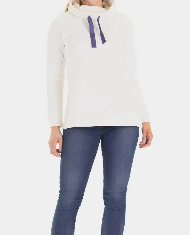 Women's Evening Wear Finley Funnel Neck Jacket In White