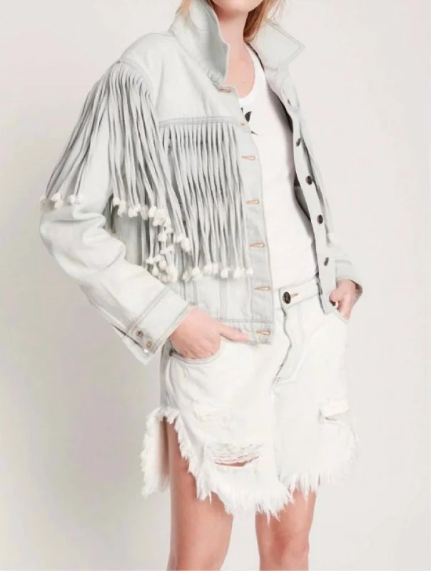 Women's Elegant Garments Florence Fringed Jacket