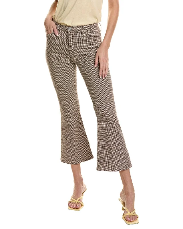 Relaxed Style FRAME Denim Le Crop Camel Multi Flare Jean