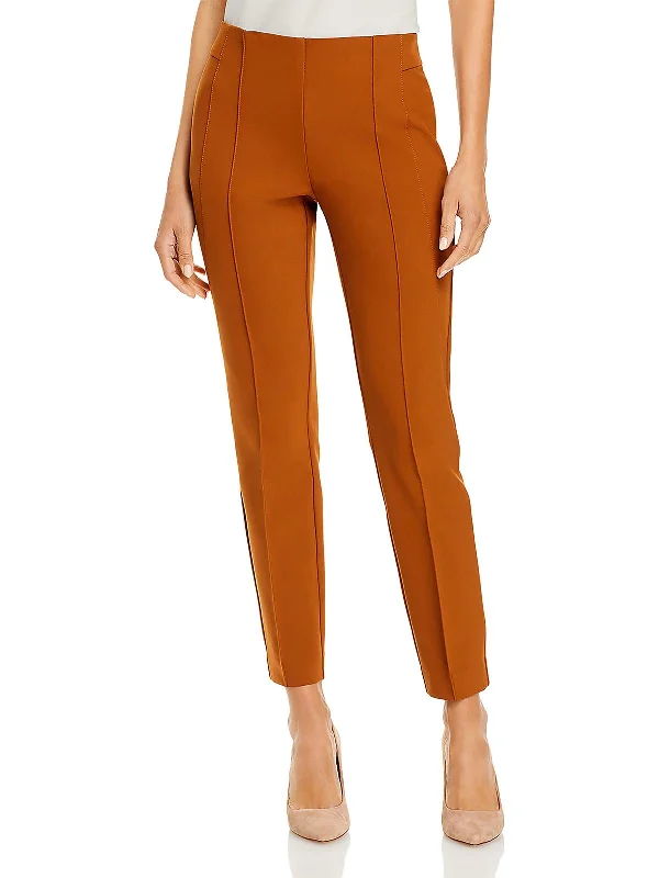 Fashion Forward Gramercy Womens High Rise Pintuck Dress Pants