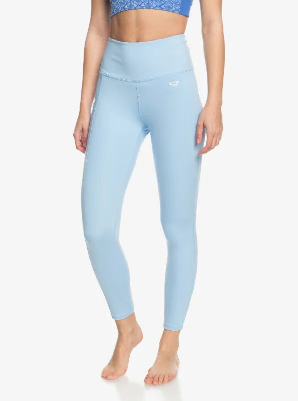 Evening Looks Heart Into It Technical Leggings - Bel Air Blue