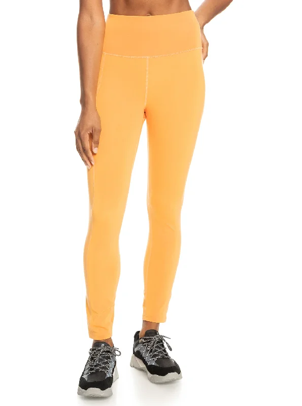 Women's Wardrobe Apparel Heart Into It Technical Leggings - Mock Orange