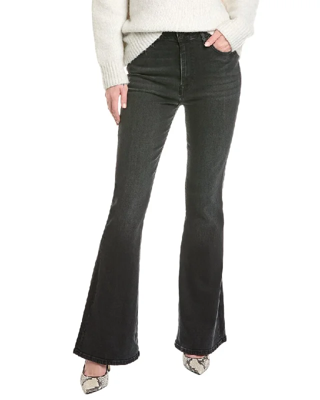 Edgy Fashion HUDSON Jeans Heidi Nebula High-Rise Flare Jean
