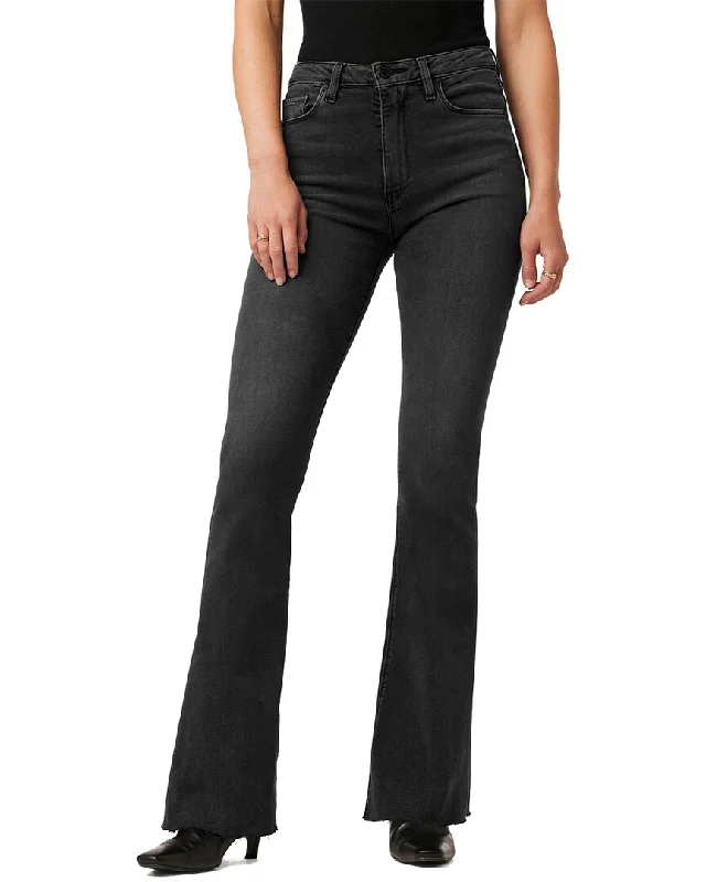Trendy Women's Wear HUDSON Jeans Holly Washed Black Flare Jean