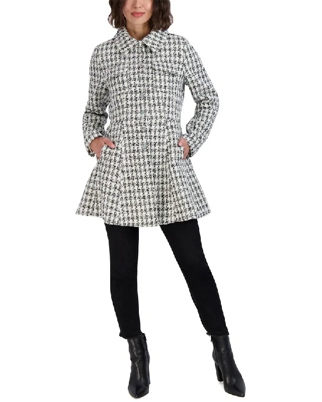 Women's Comfortable Lounge Outfit Laundry by Shelli Segal Long Jacket
