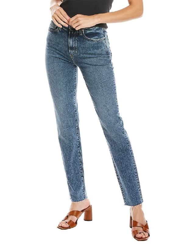 Premium Fabrics Le Jean Lara Willow Wash High-Rise Slim Jean