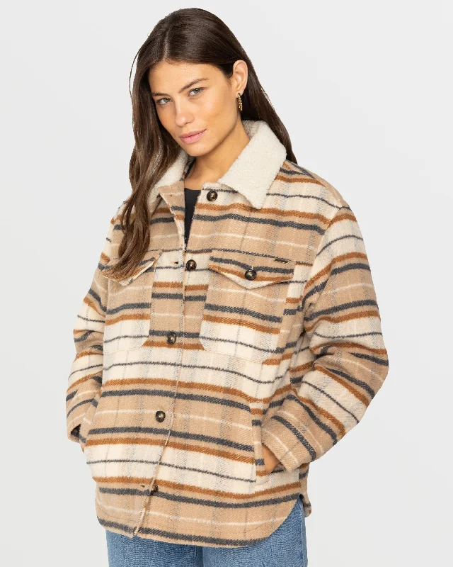 Modern Women's Attire Lucky Day Trucker Jacket - Multi
