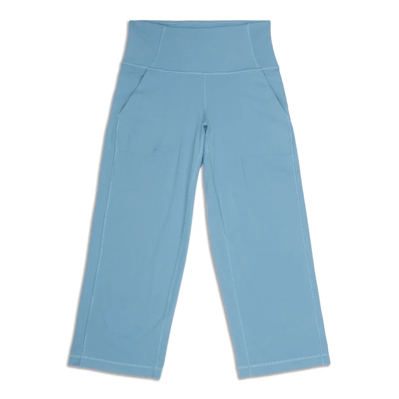 Save Big lululemon Align™ High-Rise Wide-Leg Cropped Pant - Resale