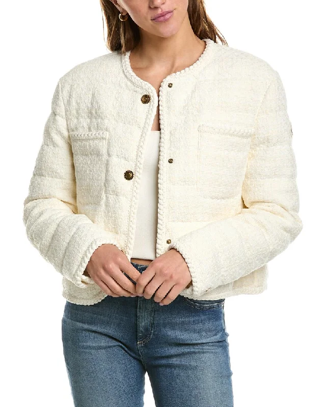 Casual Apparel For Women Moncler Ginavelle Wool-Blend Jacket