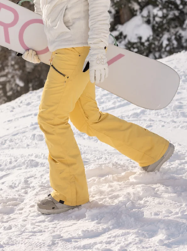 Save Big Nadia Technical Snow Pants - Sunset Gold