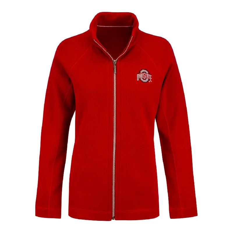 Sale For Women Ladies Ohio State Buckeyes Aruba Full Zip Jacket