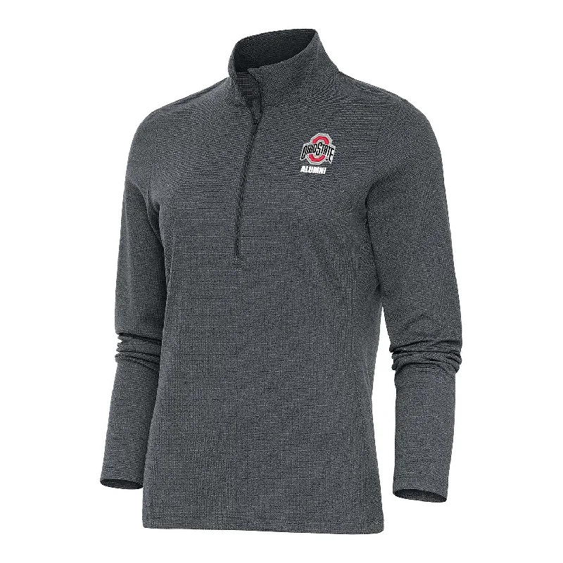 Sale On Sale Ladies Ohio State Buckeyes Epic Alumni 1/4 Zip Jacket