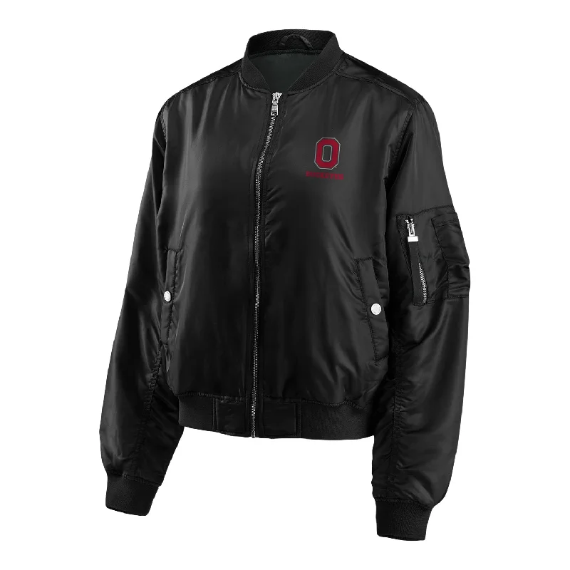 Extreme Clearance Deals Ladies WEAR by Erin Andrews Ohio State Buckeyes Bomber Jacket