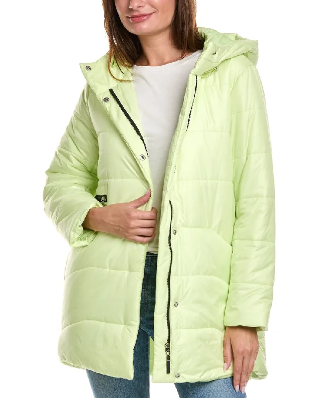 Preppy Style Pascale La Mode Puffer Coat