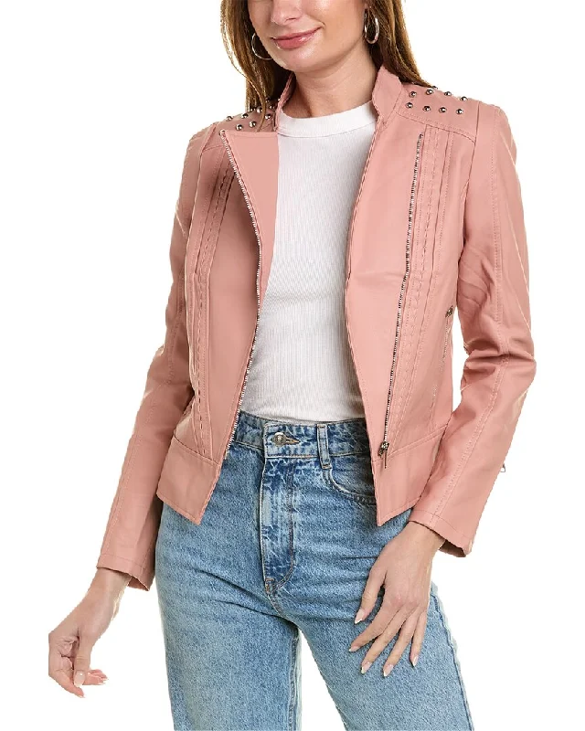 Women's Layered Outfit RENE LION Moto Jacket