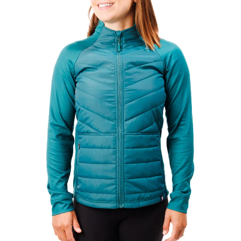 Unique Women's Fashion Pieces Waggle Women's Evergreen Range Puffer Jacket