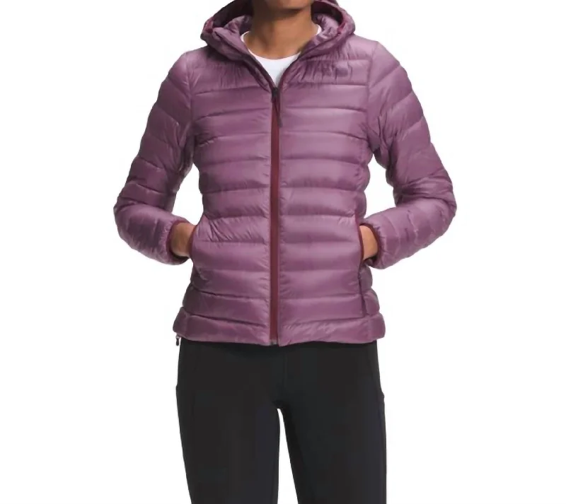 Women's Casual Garments Sierra Peak Hooded Jacket In Pikes Purple