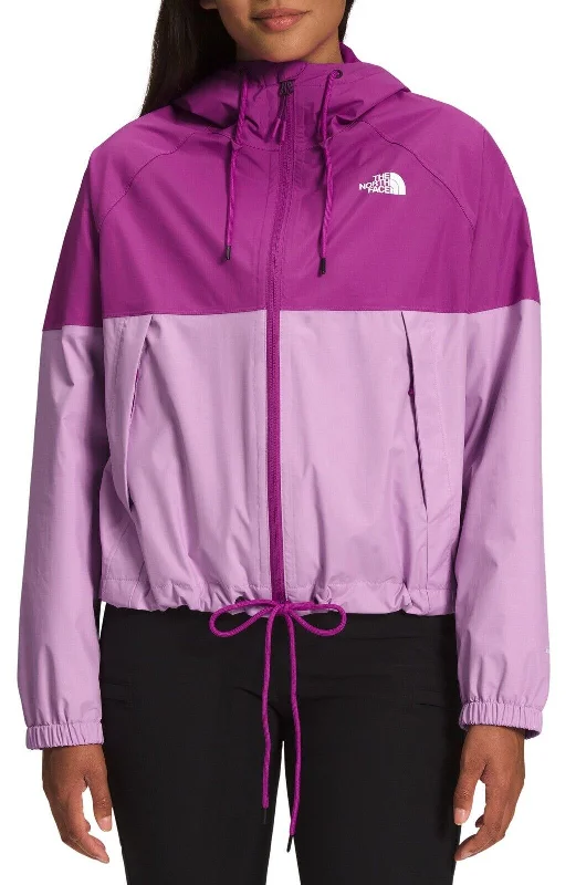 Flash Sale Clothing The North Face Antora Women's Purple Cactus lupine Waterproof Rain Jacket SGN430