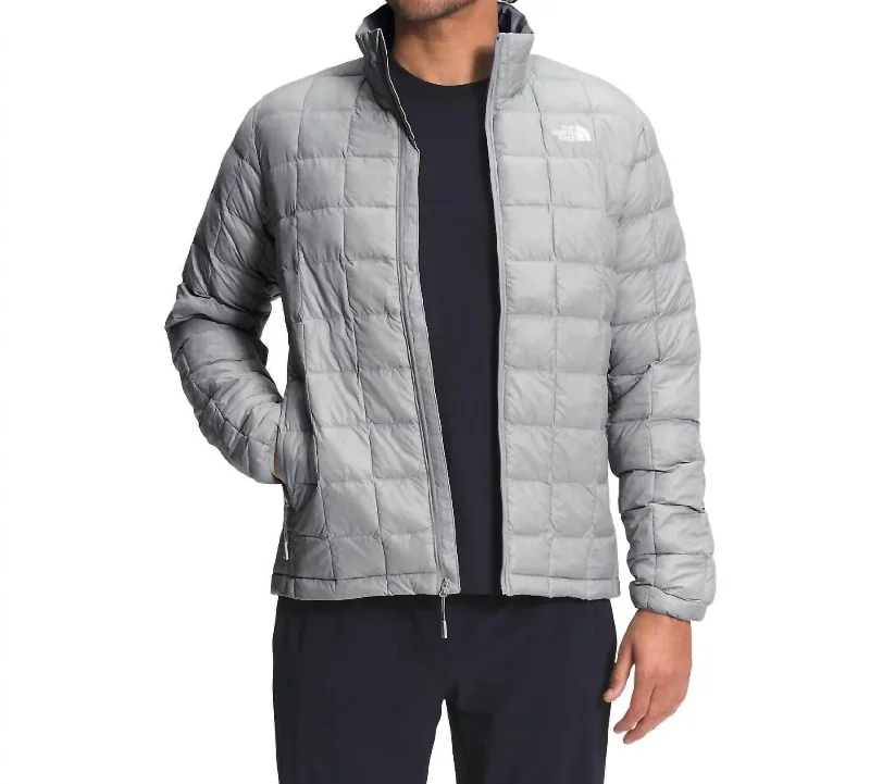 Women's Comfy Attire For Lounging Thermoball Eco Jacket In Meld Grey