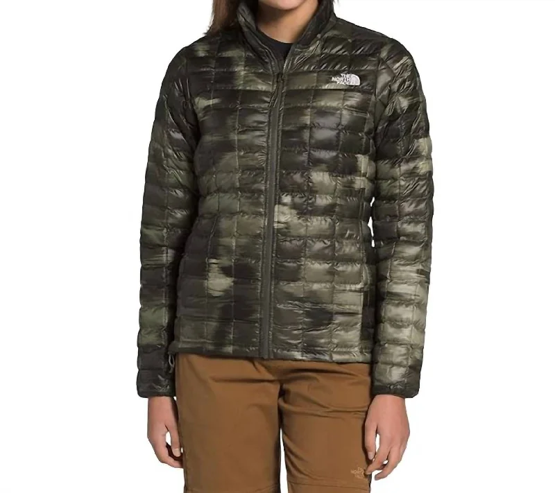 Women's Transitional Attire Thermoball Eco Jacket In New Taupe Green