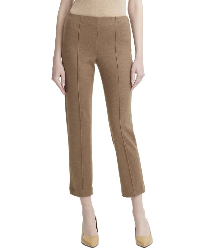 Women's Office Outfit Vince Mid-Rise Wool-Blend Pant