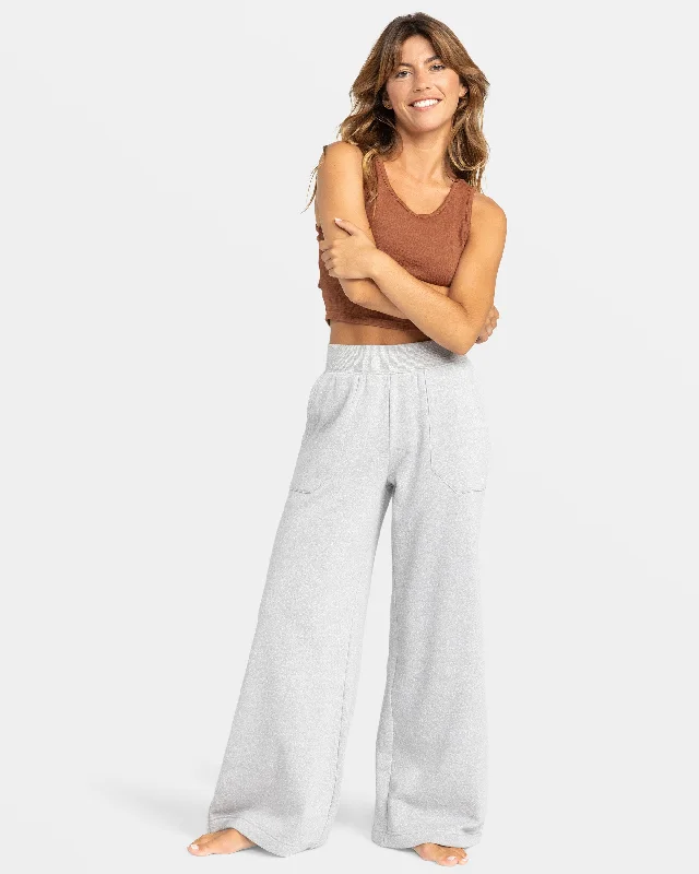 Glamorous Evening Wear What A Dream Jogger Pants - Heritage Heather