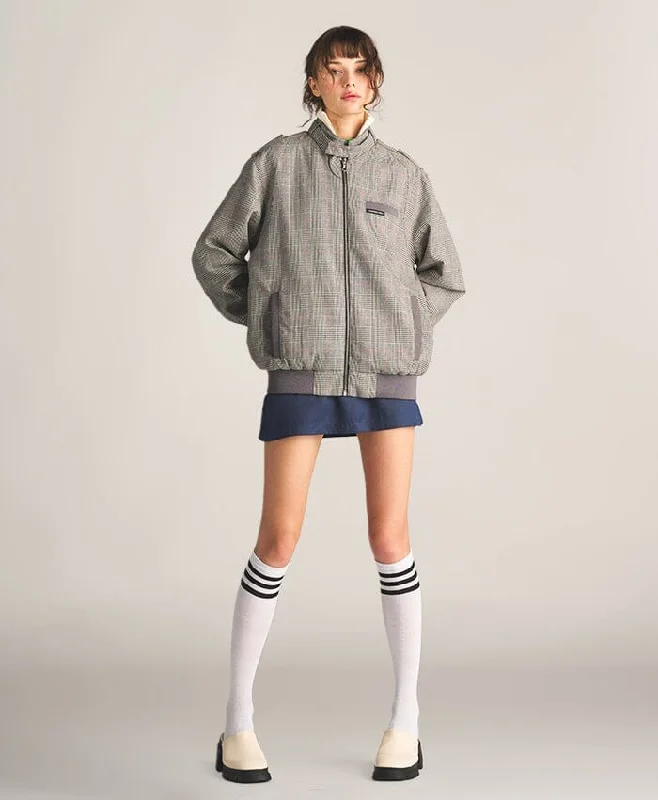 Women's Elegant Evening Attire Women's Anderson Glen Plaid Oversized Jacket