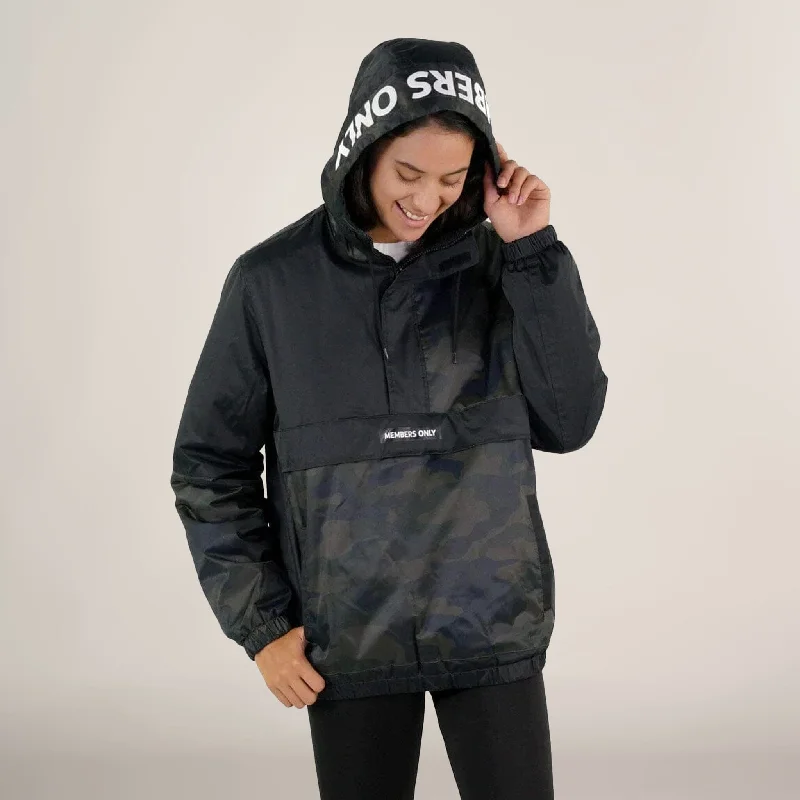 Women's Timeless Attire Women's Camo Popover Oversized Jacket