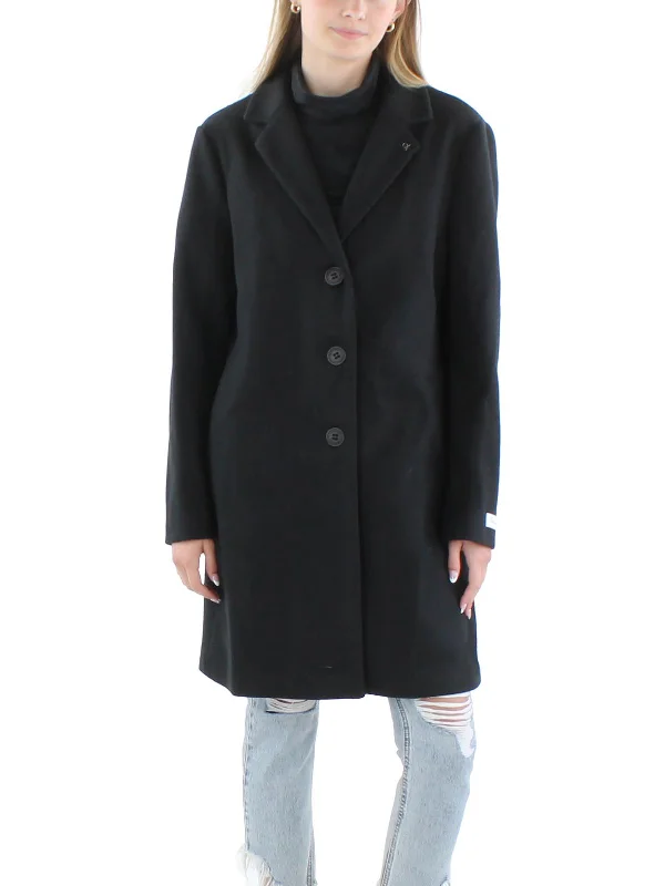 Women's Outdoor Activity Garments Womens Collar Polyester Pea Coat