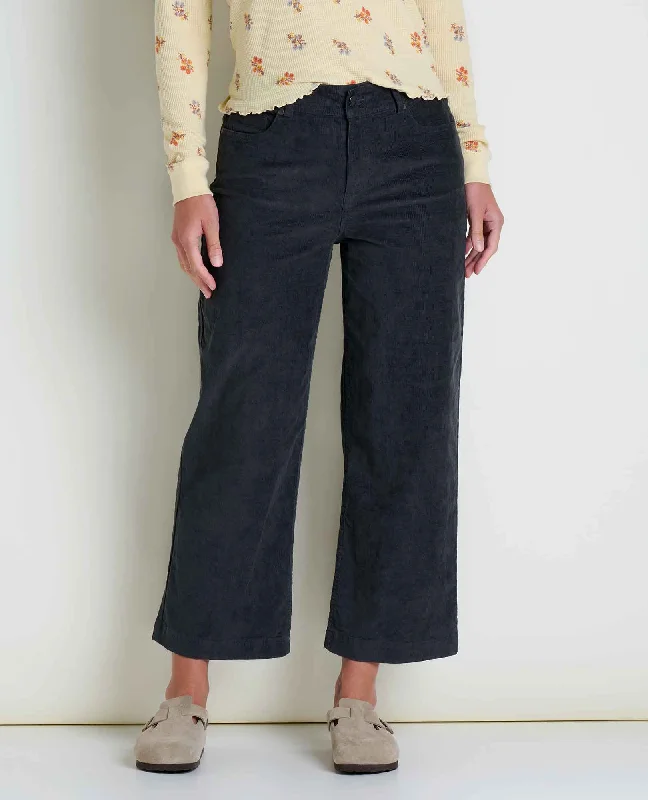 Women's Effortless Casual Outfit Women's Karuna Cord Wide Leg Pant