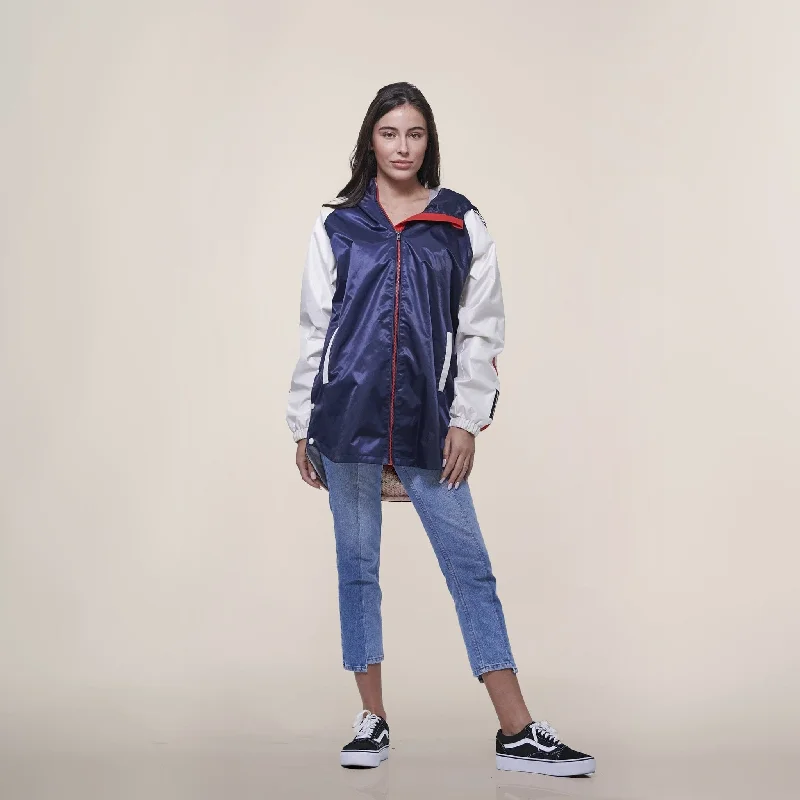 Women's Relaxed Outfit Women's Long Satin Twill Jacket