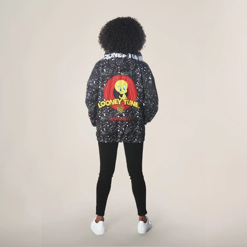Chic Women's Attire Women's Looney Tunes Full Zip Jacket