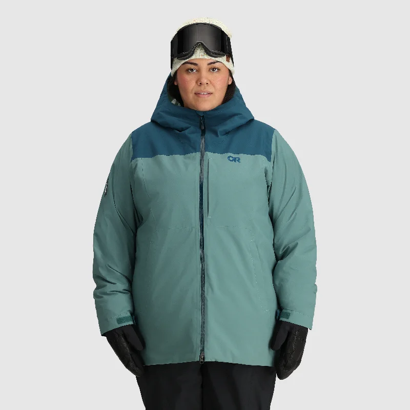 Women's Plus-Size Attire Women's Snowcrew Jacket-Plus