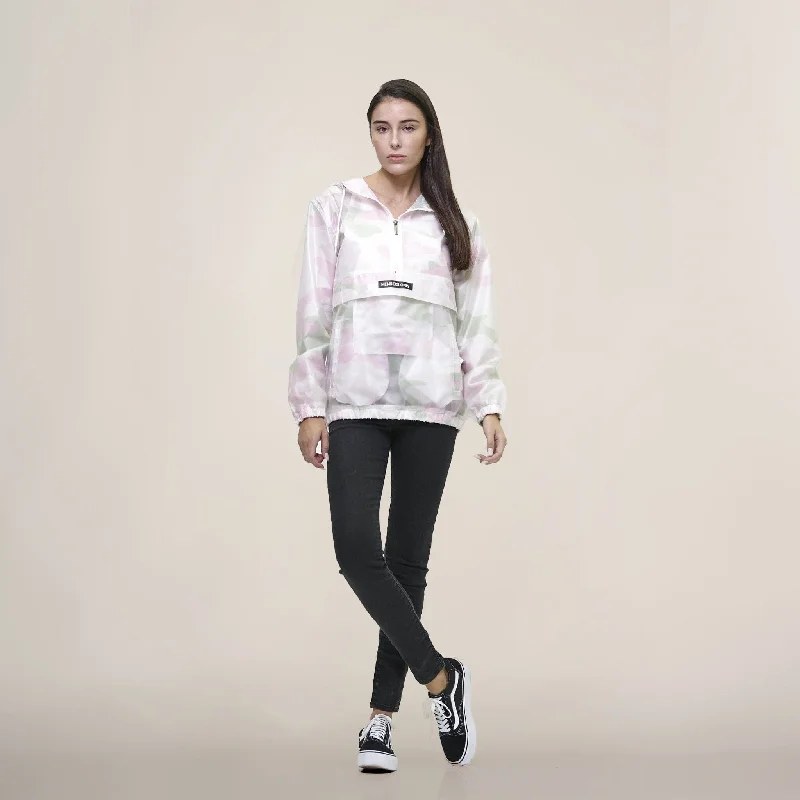 Comfortable Women's Attire Women's Translucent Pullover Jacket with hood