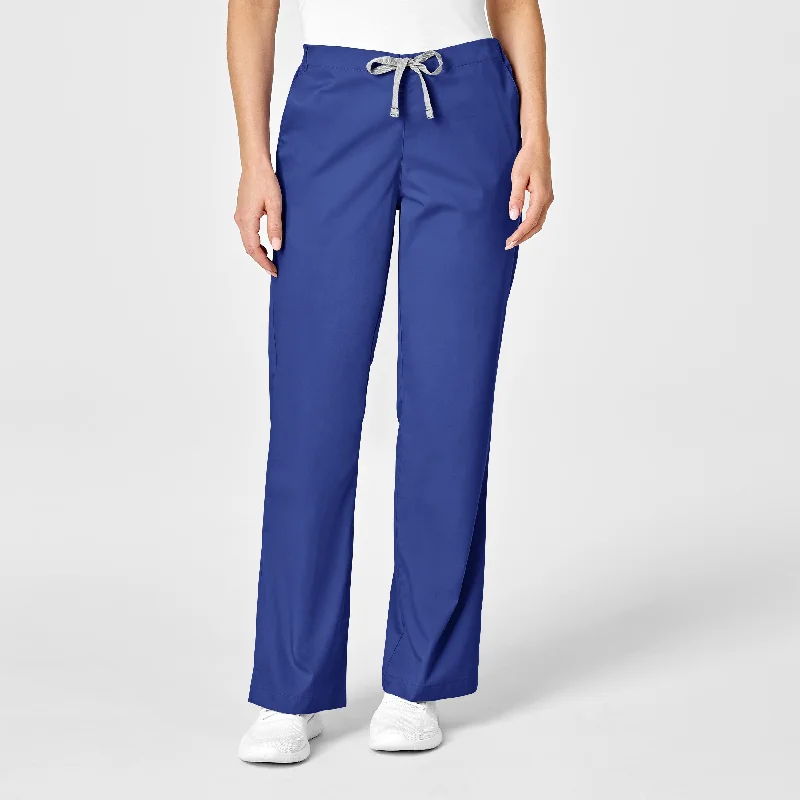 Exclusive Sale WonderWORK Women's Flare Leg Scrub Pant - Galaxy Blue