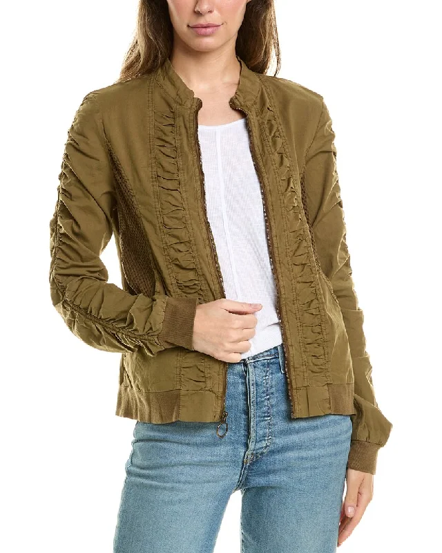 Versatile Women's Clothing for All Occasions XCVI Wearables Orrick Bomber Jacket