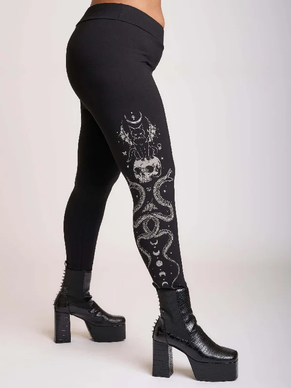 Women's Resort Attire Bat Cat Legging