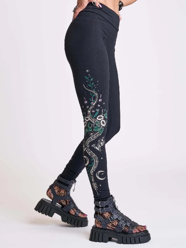 Women's Work Apparel Bat's Garden Legging
