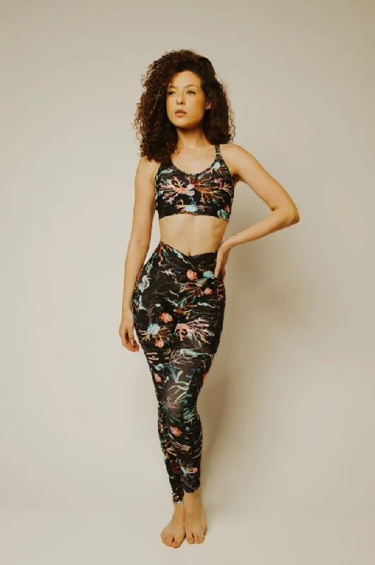 Women's Cozy Outfit For Lounging Leggings with Pockets - MOANA