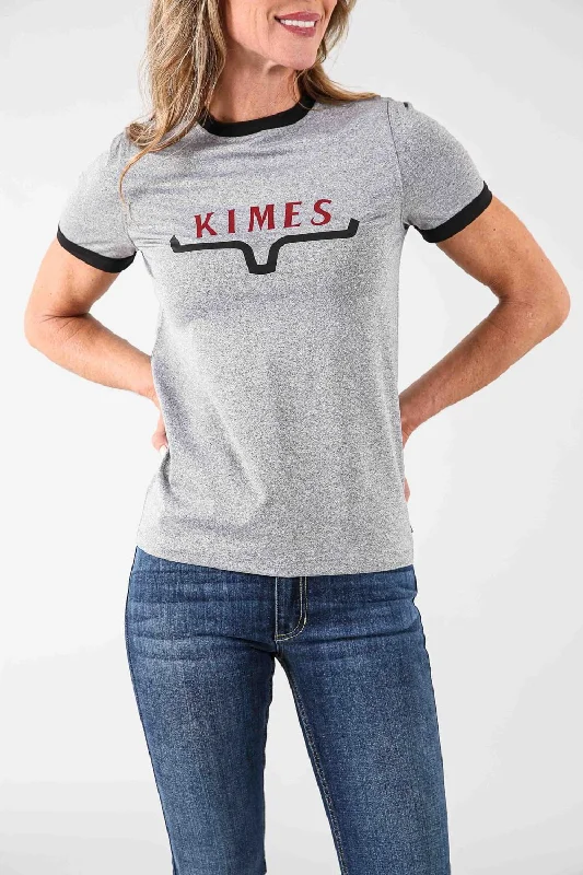 Day To Night Styles Kimes Ranch Womens Fast Tech T Grey Heather Polyester Blend S/S T-Shirt Day To Night Styles Kimes Ranch Womens Fast Tech T Grey Heather Polyester Blend S/S T-Shirt