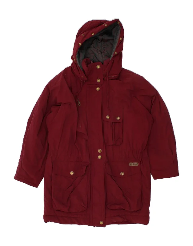 Women's Fashionable Clothing Sets KLEPPER Womens Gore-Tex Hooded Windbreaker Coat UK 18 XL Burgundy Women's Fashionable Clothing Sets KLEPPER Womens Gore-Tex Hooded Windbreaker Coat UK 18 XL Burgundy