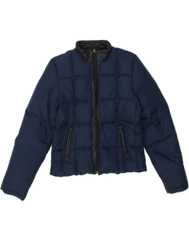 Comfortable Women's Clothes TOMMY HILFIGER Womens Crop Padded Jacket UK 10 Small Navy Blue Polyester Comfortable Women's Clothes TOMMY HILFIGER Womens Crop Padded Jacket UK 10 Small Navy Blue Polyester